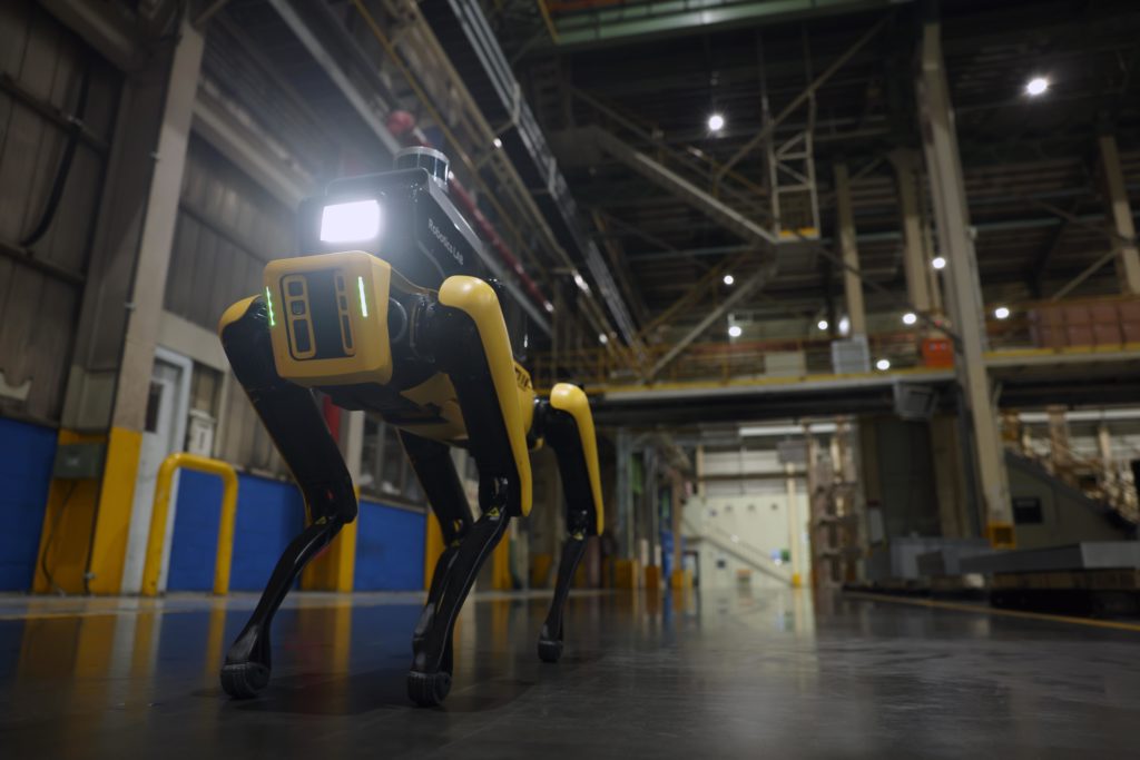 Factory Safety Service Robot