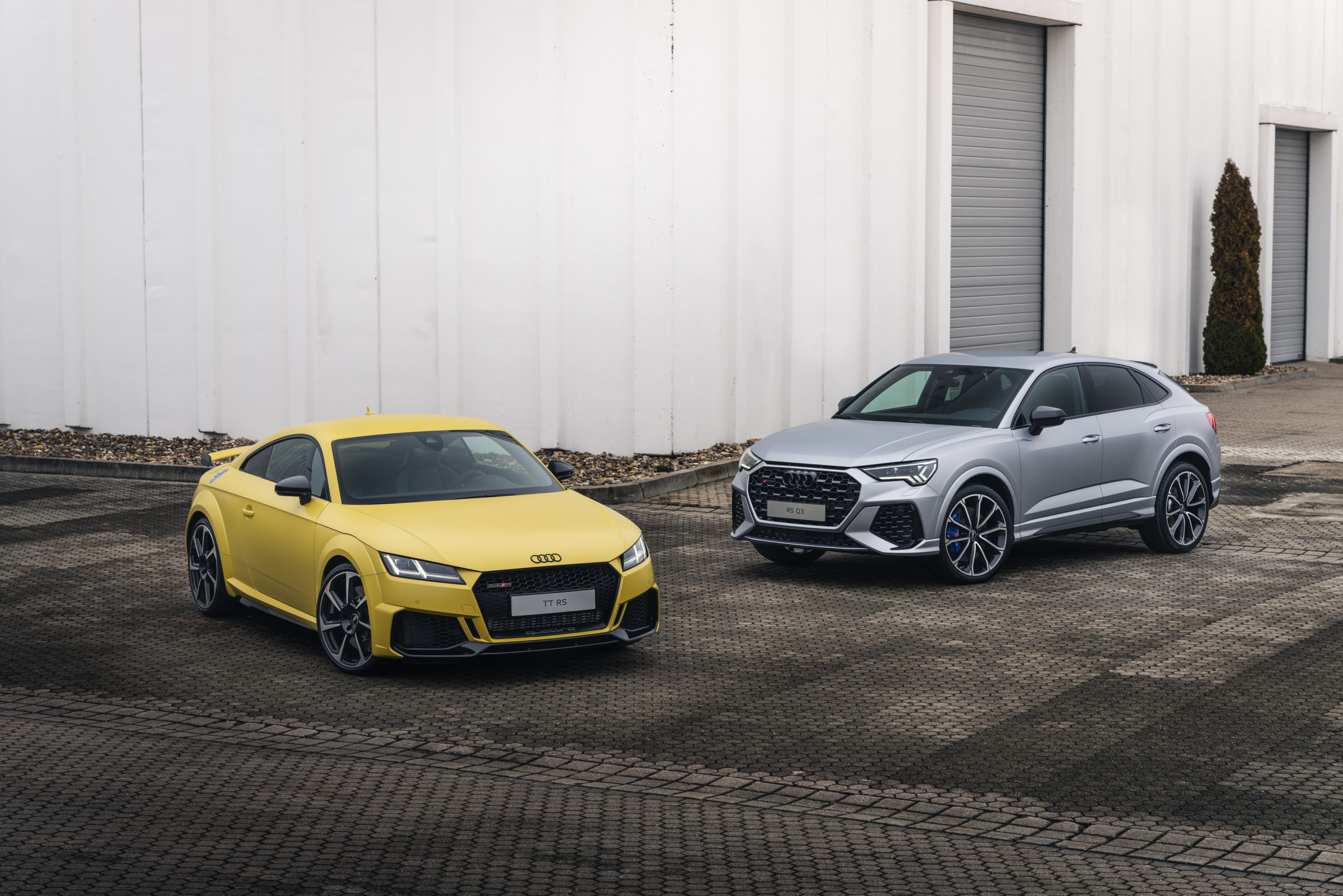 new colors for Audi TT, TTS, TT RS, Audi Q3, and RS Q3