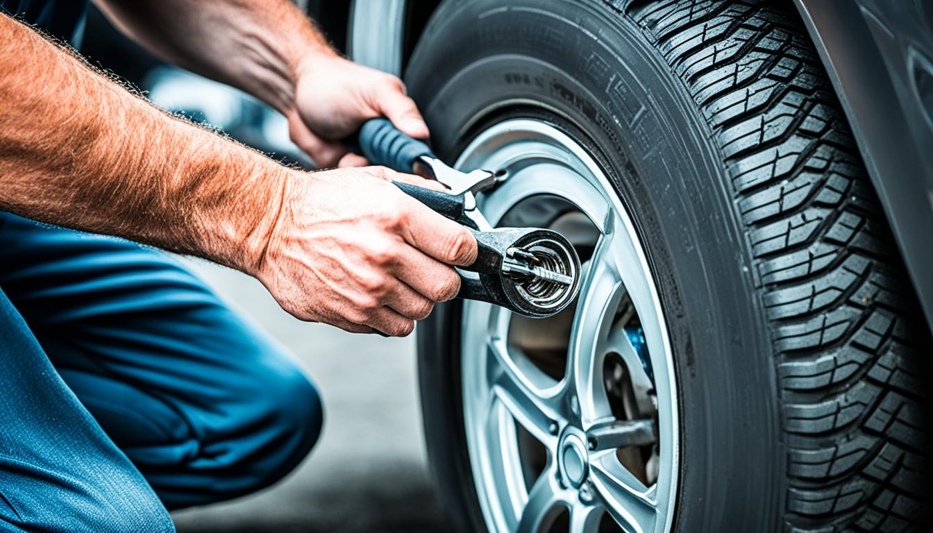 Step-by-Step Tire Changing Process