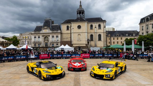 Two TF Sport and one AWA Corvette Z06 GT3.R in Le Mans last year.