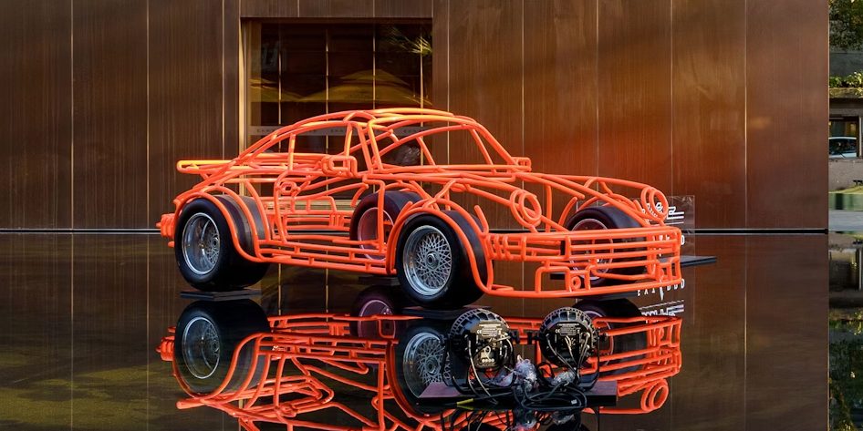 Ready the mancave: one-off Porsche 934 sculpture sells for £201,000 on Collecting Cars