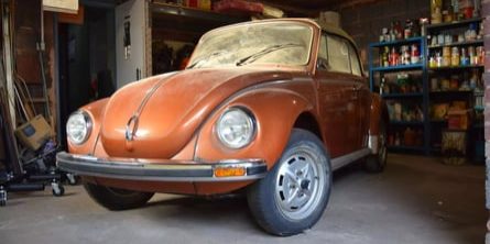 1979 Volkwagen Beetle Cabrio With 2 Miles Brings Over $60k At Auction
