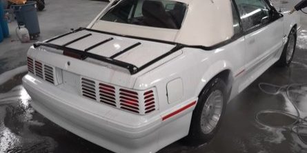 See Abandoned Fox Body Ford Mustang Come To Life With Extreme Wash And Wax
