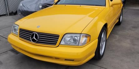 See Rare Mercedes-Benz SL500 From The 90s Get Detailed By A Pro