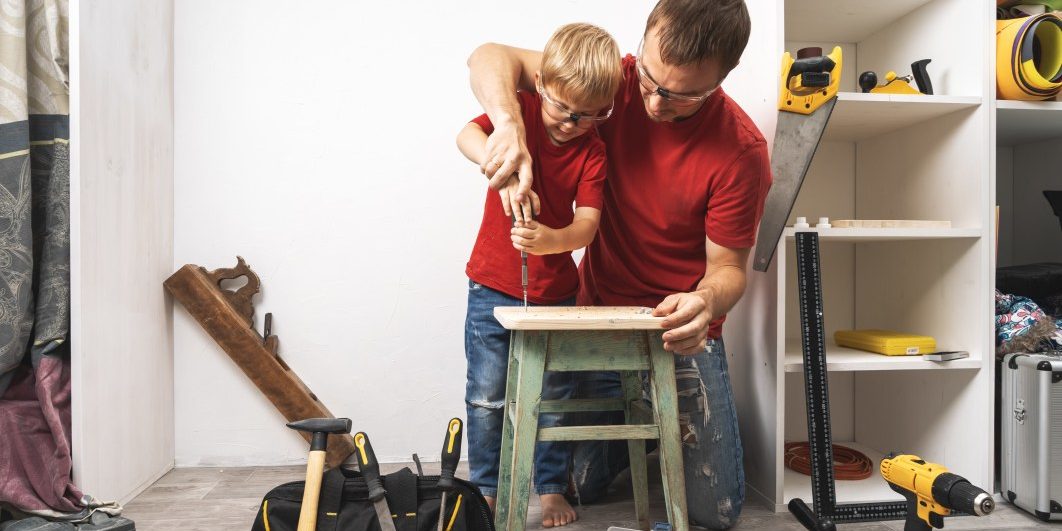 Save over $100 on this DeWalt hammer drill and impact driver kit for Father's Day