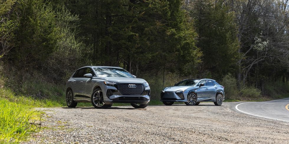 2023 Audi Q4 50 e-tron Quattro vs. Lexus RZ450e Tested: Which Is the More Convincing Luxury EV SUV?