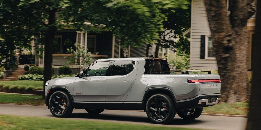 2023 Rivian R1T Dual-Motor with the Max battery rated to go 410 miles