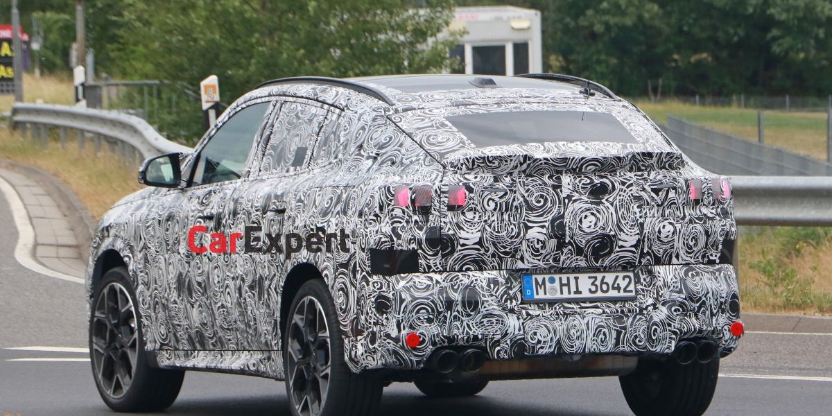 2024 BMW X2 spied with less camouflage