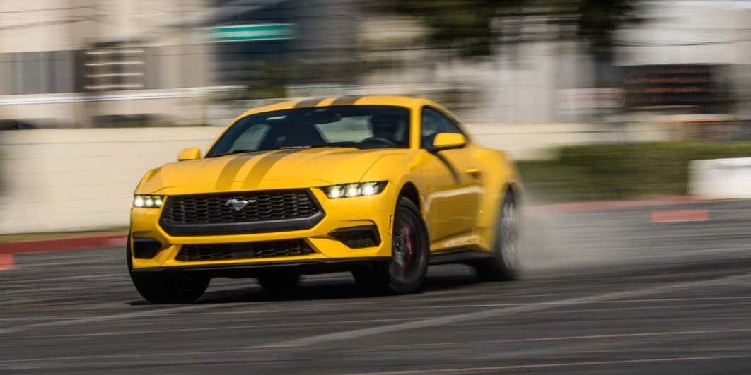 The 2024 Ford Mustang has a drift brake. It. Is. AWESOME!