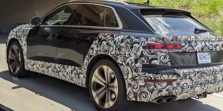 2024 Audi SQ8 High-Performance SUV Spied With Camouflaged Fascias