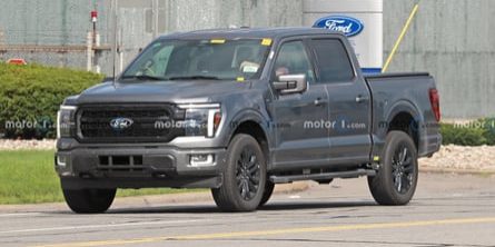2024 Ford F-150 Spied Again Without Camo, This Time In Lariat Trim