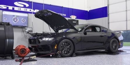 See 2024 Ford Mustang Dark Horse Brave Hurricane Winds To Make Dyno Pull