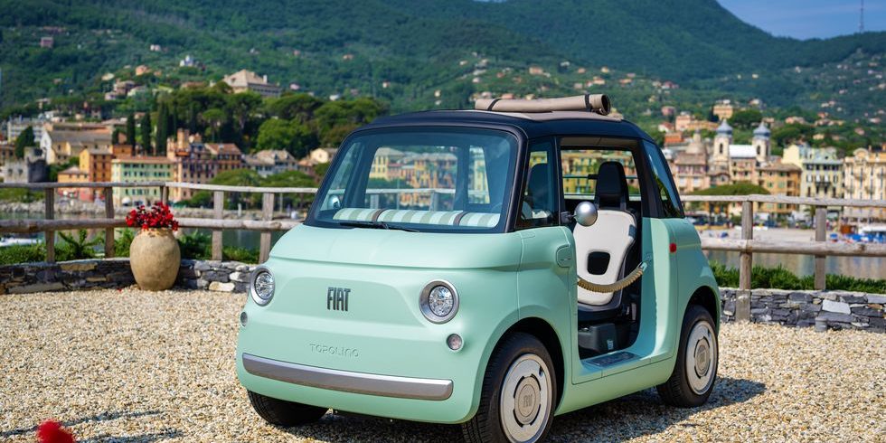 Fiat Revives Topolino Name for Cute Electric City Car for Europe