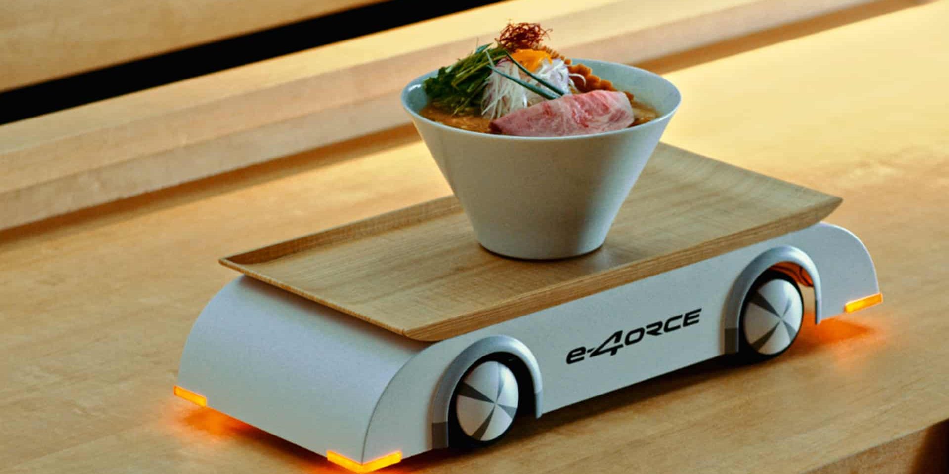 Nissan e-4ORCE ramen delivery