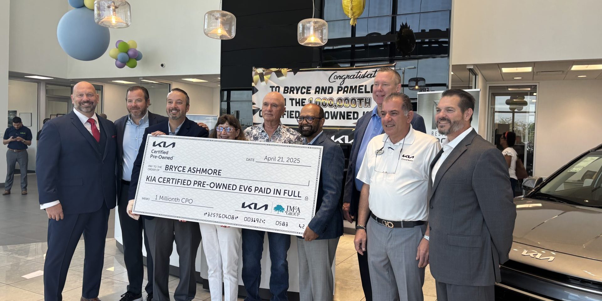 Kia America Celebrates Sale of 1 millionth Certified Pre-Owned Vehicle Kia America Celebrates Sale of 1 millionth Certified Pre-Owned Vehicle (image courtesy Kia)