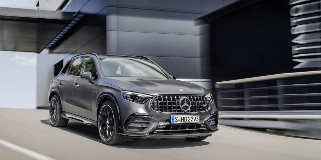 Mercedes-AMG GLC ups the ante with hybrid power for 2025