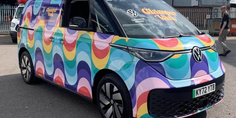 VW’s Psychedelic Glamper Van Is a Nod to Its Past