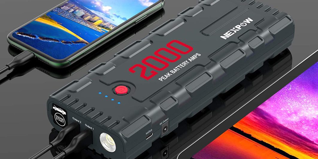 Father's Day is coming — this portable car jump starter makes the perfect gift at 41% off