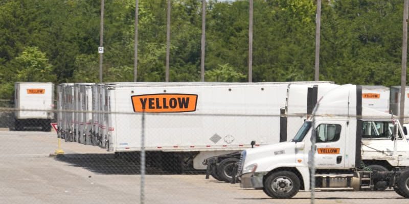 Trucking giant Yellow declares bankruptcy, plans to liquidate