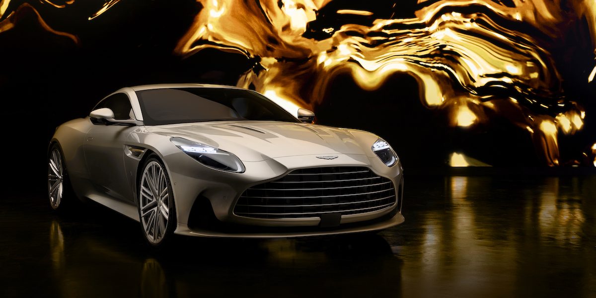 Q by Aston Martin celebrates 60 years of iconic James Bond partnership with DB12 Goldfinger Edition (image courtesy Aston Martin)