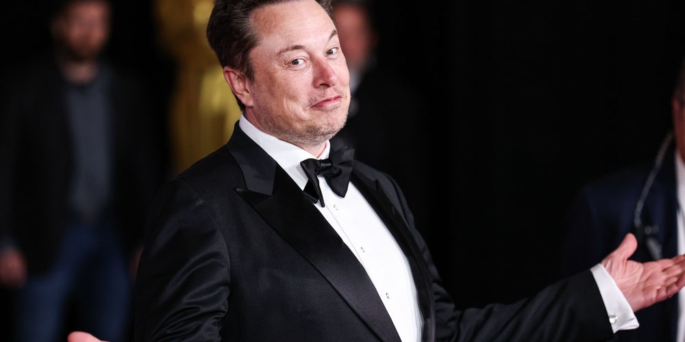 10th Annual Breakthrough Prize Ceremony Elon Musk arrives at the 10th Annual Breakthrough Prize Ceremony held at the Academy Museum of Motion Pictures on April 13, 2024 in Los Angeles, California, United States. (Photo by Xavier Collin/Image Press Agency)