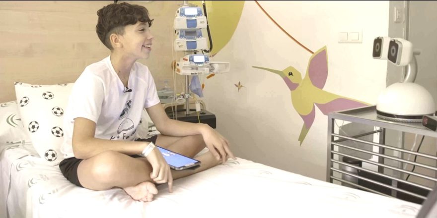 Honda introduces AI-powered social robot to help children undergoing long-term hospital treatment (image courtesy Honda)