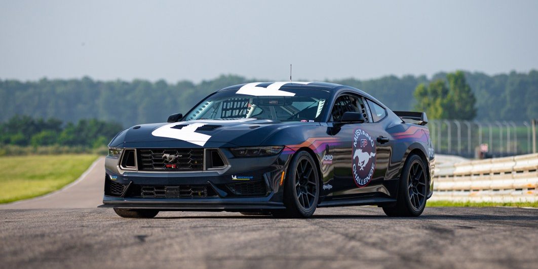 Ford Mustang Dark Horse R revealed as track-only one-make series machine