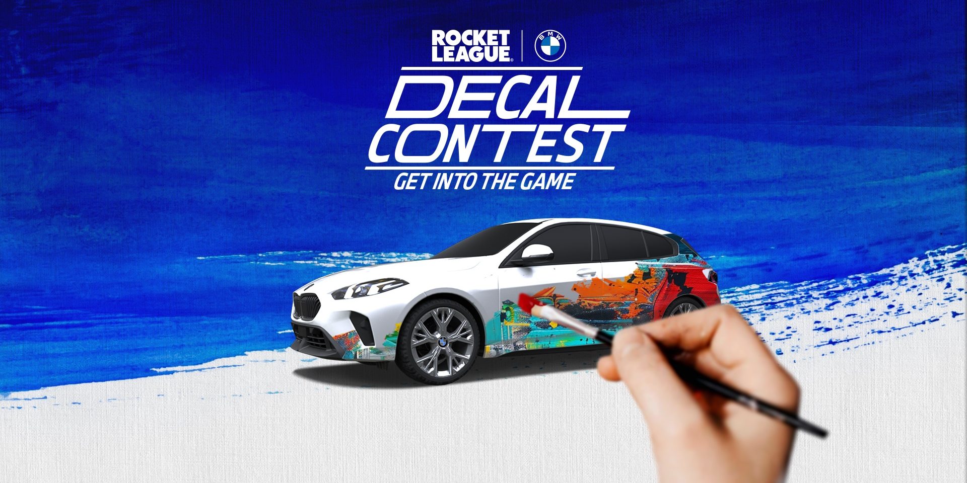 Design contest for the new BMW 1 Series debut in Rocket League