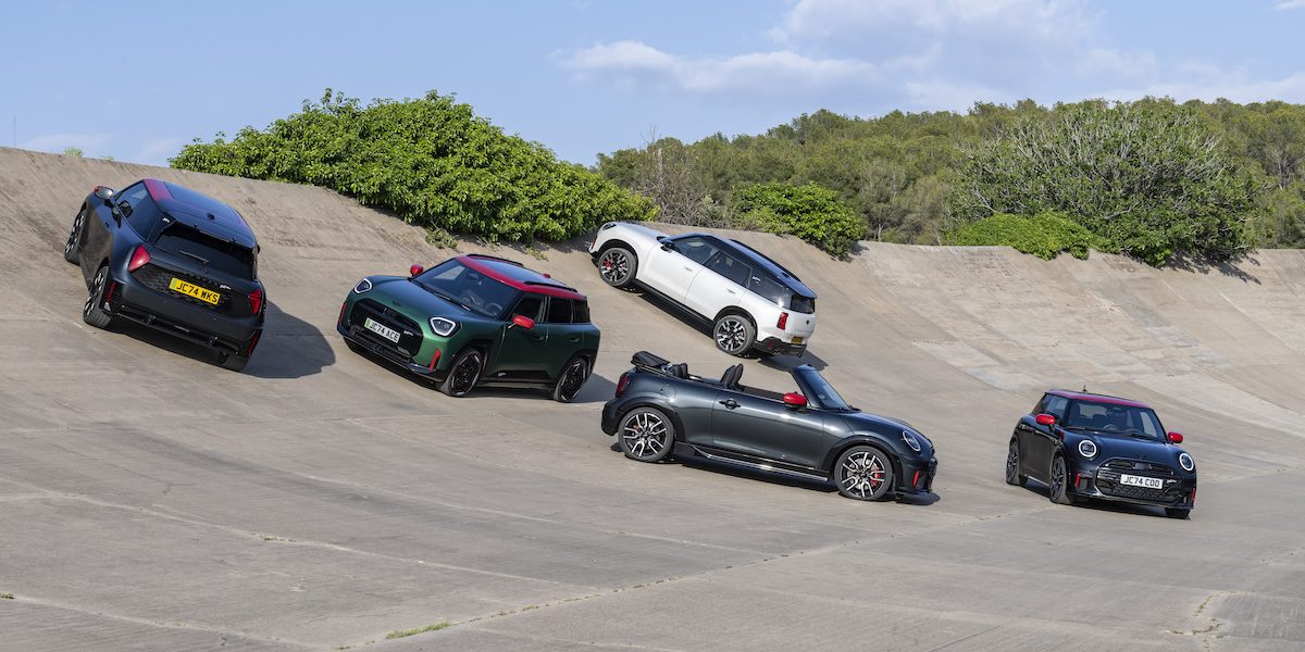 Even more performance - even more choice: The new MINI John Cooper Works model family (image courtesy BMW)