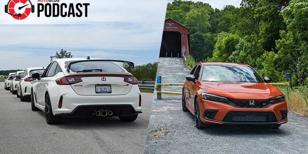 What it's like being at the Indy 500, and testing the Civic Type R and Si | Autoblog Podcast # 783