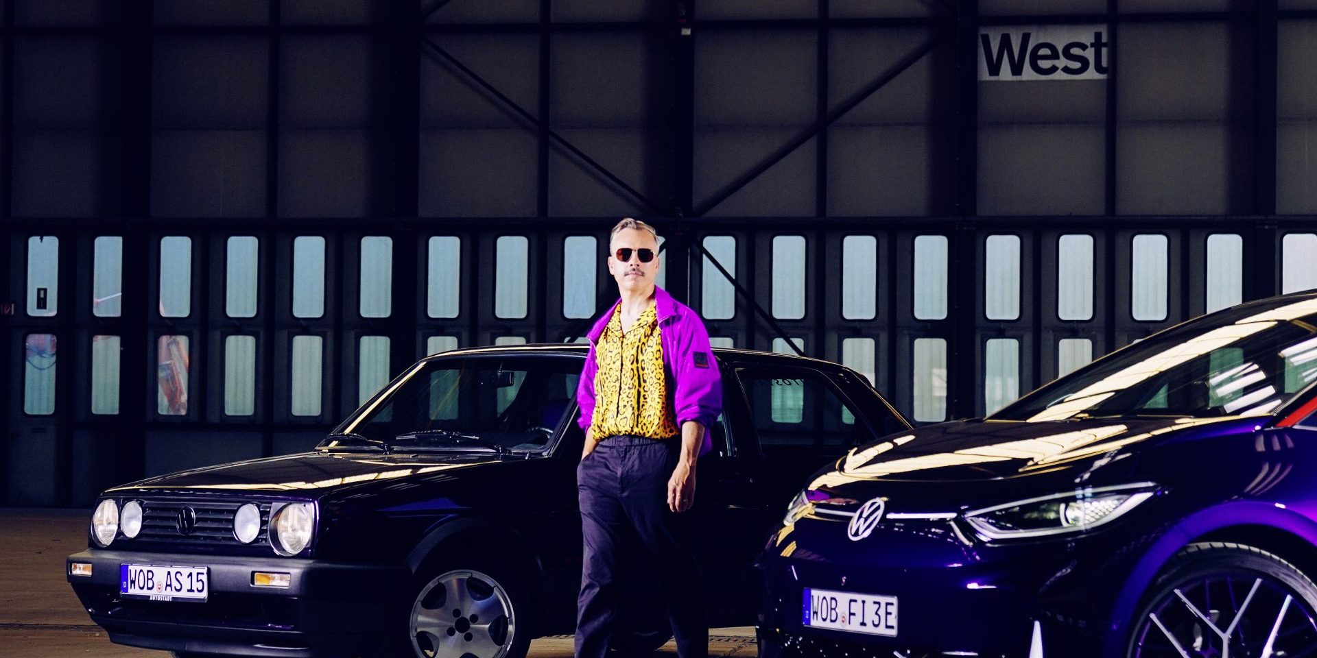 Purple Disco Machine provides the soundtrack for the ID.3 GTX FIRE+ICE special model