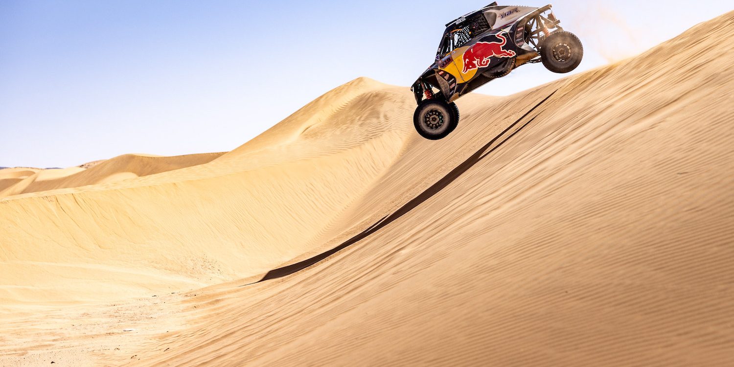 Goncalo Guerreiro (PRT) for Red Bull Off-Road Junior Team is  seen at the stage 2 of Rally Dakar 2025 in Bisha, Saudi Arabia on January 05, 2025. // Kin Marcin / Red Bull Content Pool // SI202501050067 // Usage for editorial use only //