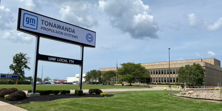 Tonawanda Propulsion Systems New sign GM to invest $888 million in Tonawanda Propulsion plant (image courtesy GM)