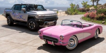 Barbie's Pink Custom Corvette Comes To Life As A Forza Horizon 5 Download