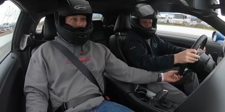 Blind Driver Hits 120 MPH In Dodge Challenger Super Stock: Video