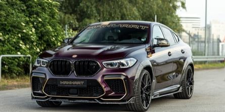 Manhart MHX6 700 One-Off Is 730-HP BMW X6 M With Gold Accents