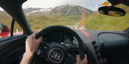 Listen To Bugatti Chiron Whoosh Its Way Up A Mountain In First-Person Video