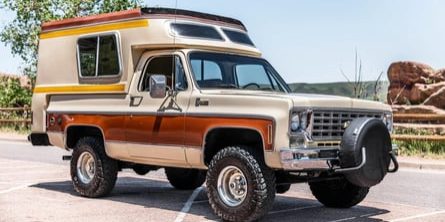 Rare Chevrolet K5 Blazer Chalet Camper Is 1970s Overlanding At Its Finest