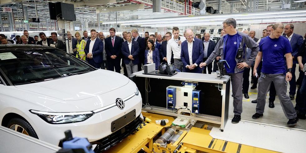 VW Starts Production of Tesla Model 3 Rival