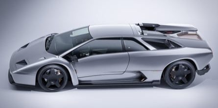 Eccentrica Lamborghini Diablo Restomod Combines Minimalism, Modern Tech