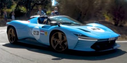 Listen To Ferrari Daytona SP3, Bugatti EB110, And More Hypercars Blast Past Camera