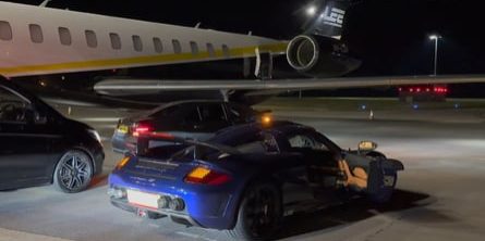 Rare Gemballa Mirage GT Delivered To Private Jet Might Be The Epitome Of Cool