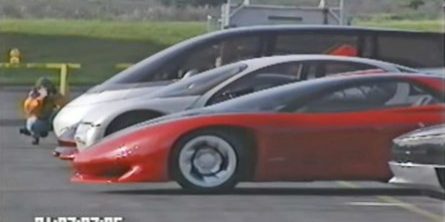 Video Shows Rare Radwood-Era GM Concept Cars Used In Demolition Man Movie