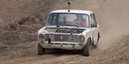 See How Much Better A Crusty Old Lada Stops With A DIY Exhaust Brake