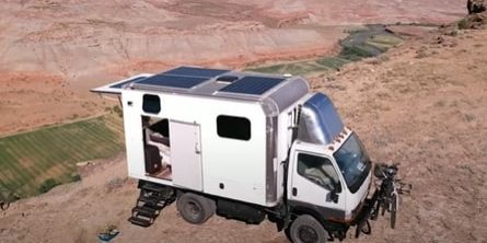 Mitsubishi Fuso 4WD Box Truck Is A Stealth Camper With A Gorgeous Interior