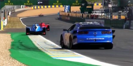 Watch And Listen As NASCAR Chevy Camaro Brutalizes Ear Drums At Le Mans