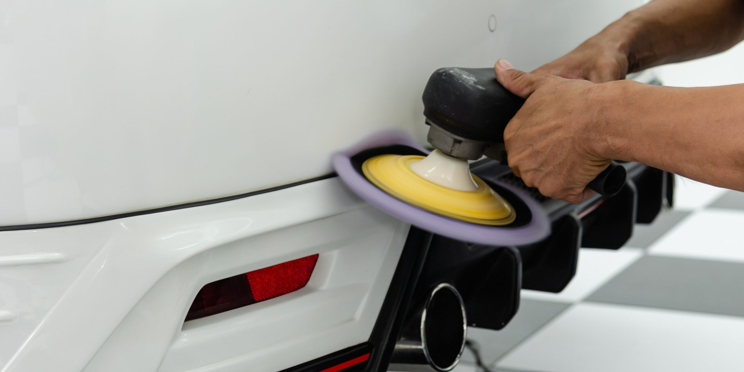 How to get scuff marks off car