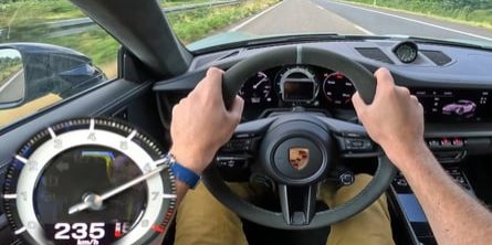 See The Porsche 911 Dakar Go Flat Out On The Autobahn