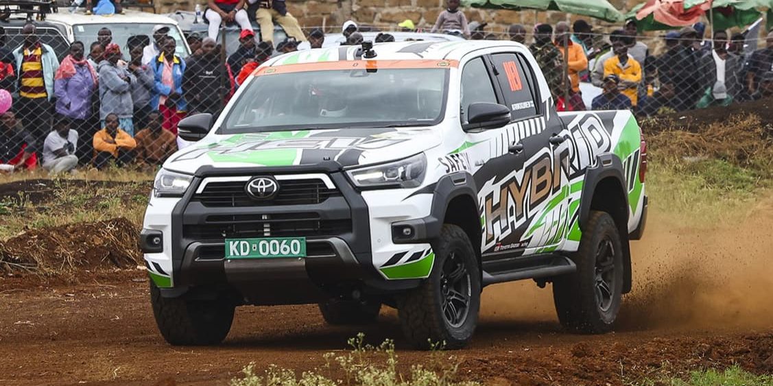 Toyota HiLux mild-hybrid diesel debuts with rally show run in Africa