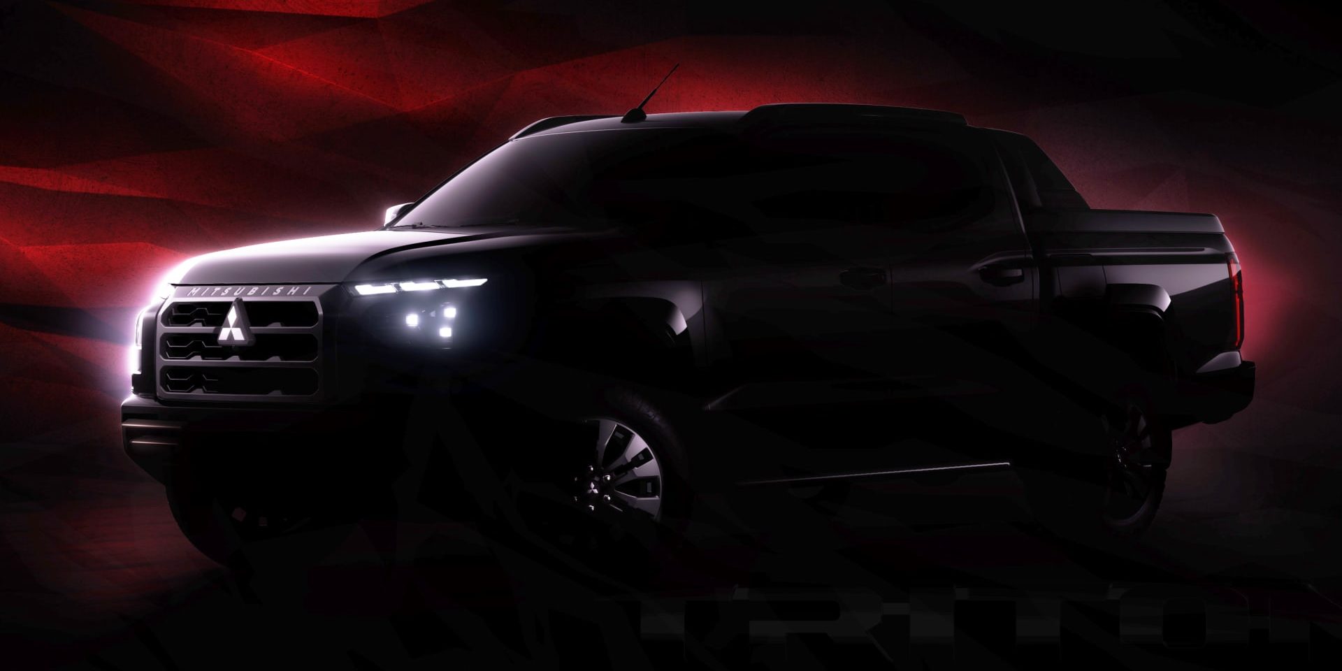 2024 Mitsubishi Triton reveal date confirmed, new teaser released